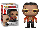 Funko Pop The Rock + Protector: Pop! WWE Vinyl Figure (Gift Set Bundled with ToyBop Box Protector Collector Case) (The Rock Old School)